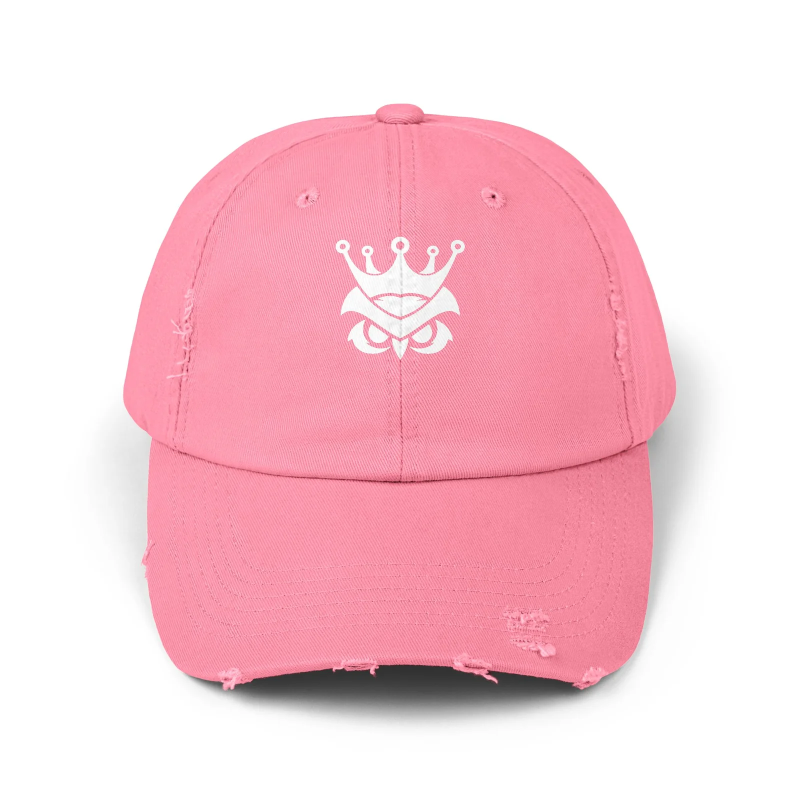 Pink Distressed Cap